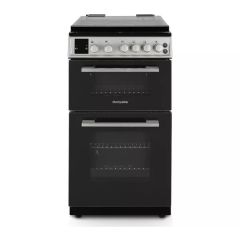 Montpellier MDOG50LS 50cm Double Gas Cooker in Silver - Graded
