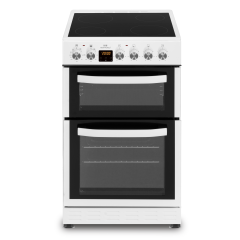 New World NWTOP53DCW 50cm Double Oven Electric Cooker - Graded