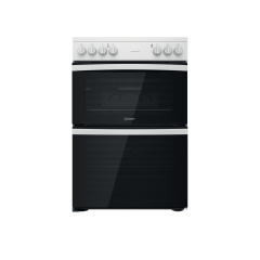 Electric freestanding double cooker: 60cm - ID67V9KMW/UK