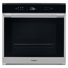 Whirlpool W7OM44BPS1P Steam Pyrolytic Single Oven - Stainless Steel