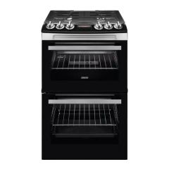 ZANUSSI ZCG43250XA 55 cm Gas Cooker - Stainless Steel - Graded